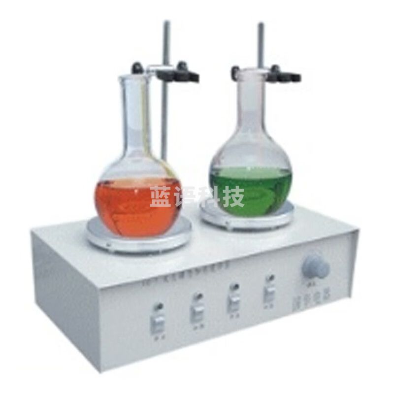 JISENPUER 常州国华HJ-2双头磁力搅拌器双工位磁力搅拌机 常州国华HJ-2双头磁力搅拌器