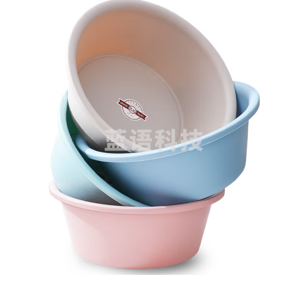 洗脸盆 中号36cm加厚加深洗菜盆洗衣盆洗澡洗脚盆子 学生脸盆 塑料盆 胶盆 素雅磨砂面盆