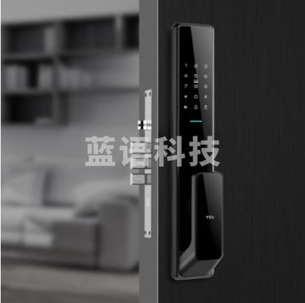 TCL指纹锁智能锁家用防盗门锁密码锁电子锁推拉式自动款C级锁芯标准锁体可充电K7V