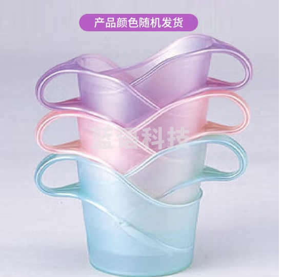 茶花 杯架一次性纸杯托 茶托家用办公杯座开水隔热盒杯套 塑料杯托杯子架 6支装(可当天配送发货)