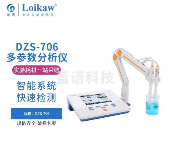 垒固 上海雷磁多参数水质分析仪电导率仪ph计ORP计盐度溶解氧仪 DZB-718多参数分析仪