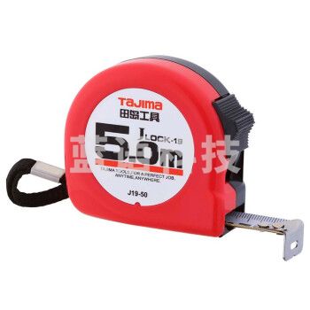 田岛（TaJIma）钢卷尺19毫米宽长5米简装J19-50 1001-0055