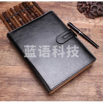 申士(SHEN SHI) A5/25K 6孔商务活页皮面本19225黑色 BG.1013