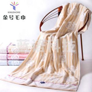金号 纯棉面巾 G1758W 74*34cm 96g 棕色