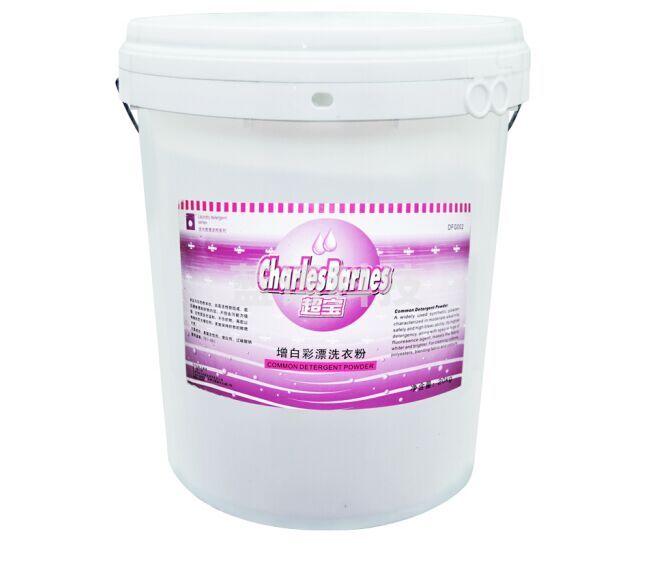 超宝(CHAOBAO)DFG002 增白彩漂洗衣粉 酒店洗衣房商用大桶白色织物洗衣粉 20KG/桶