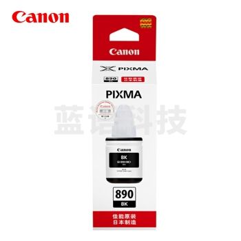 佳能（Canon）GI-890BK黑色墨水瓶（适用G4800、G3800、G2800、G1800）HC.155