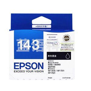 爱普生 T1431 墨盒 超大容量 黑 （单位:个）