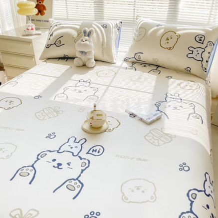 南极人床单单件 床上用品被单单双人学生宿舍1.2米床保护罩 180*230cm