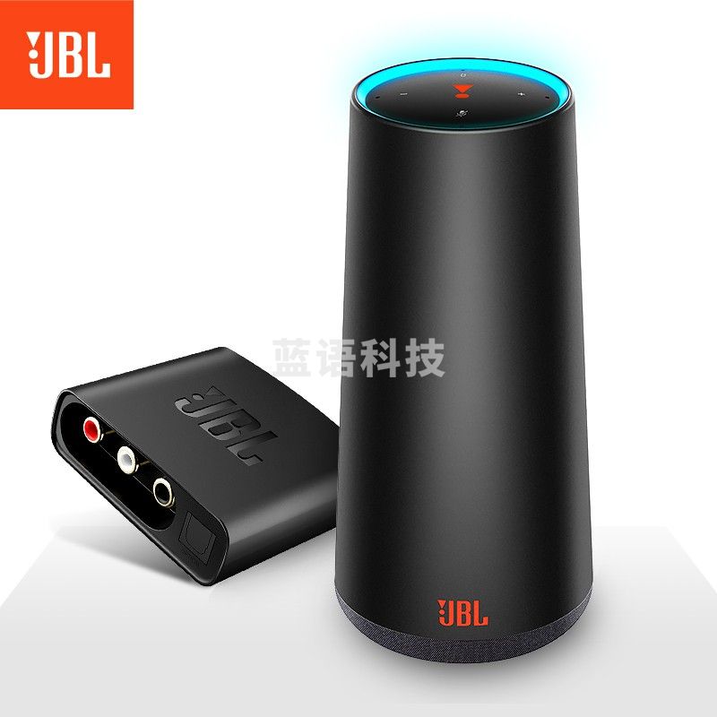 JBL TOWER SMART音乐城堡 无线蓝牙音箱 WIFI智能音箱 语音声控智能家居音响 教育学习娱乐 黑色