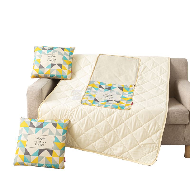 芳恩家纺抱枕被V2942 夏凉被四季被单人被 纤维面料纤维填充 现代派（件