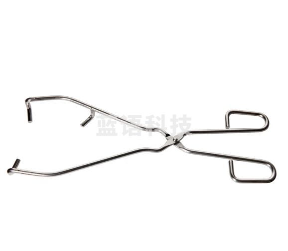 垒固 蒸发皿夹不锈钢元皿夹子陶瓷发皿夹子圆皿夹 280mm