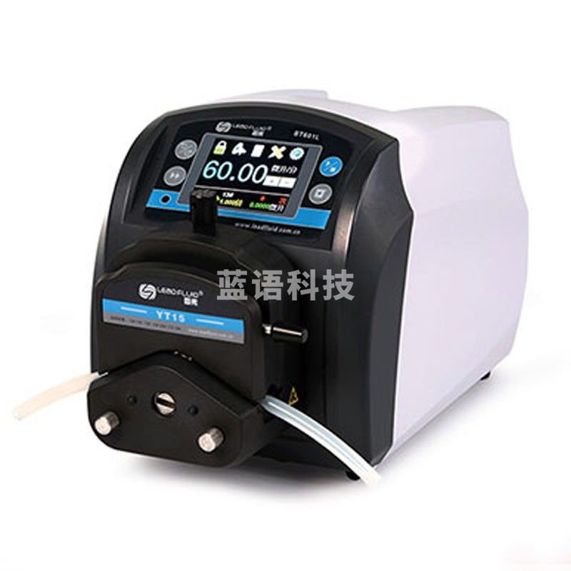 JISENPUERBT601L流量数显型智能蠕动泵恒流泵0.006~2900毫升/分钟 BT601L驱动器+YT15泵头