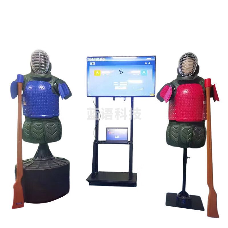 小弹头红蓝对抗刺杀考评训练系统大屏显示实时计分成绩打印6人(3v3)