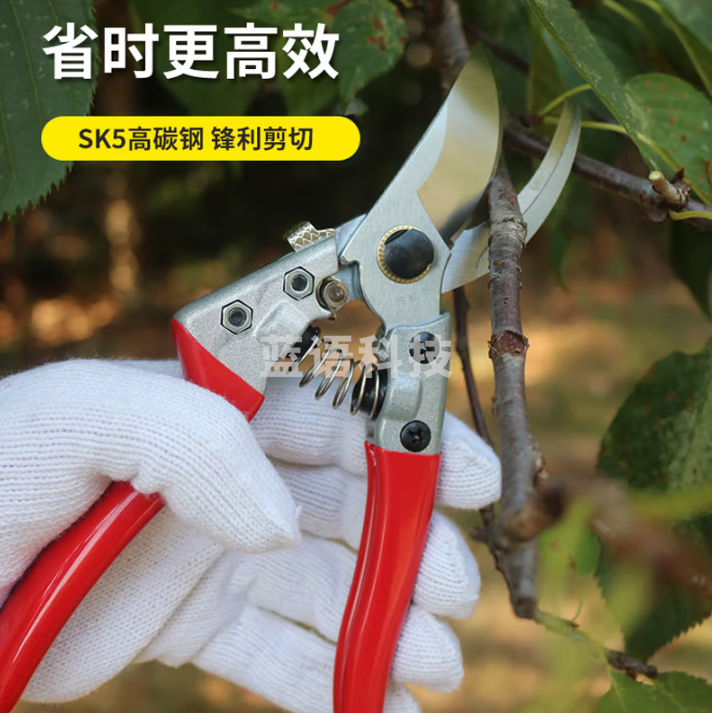 绿园匠 园艺剪刀修枝剪果树剪枝修花枝专用园林绿化剪子大剪刀修剪神器V8