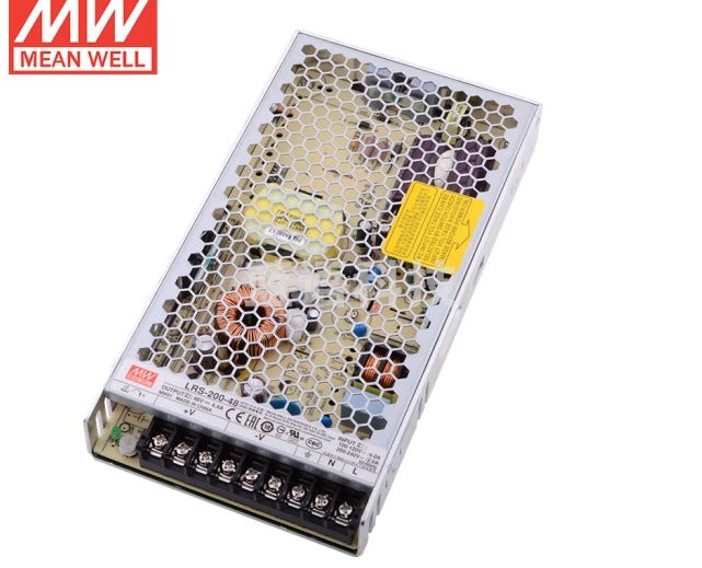 明纬（MEANWELL）LRS-200-48 220转变压器灯带监控 NES/S明纬电源 4.4A 48V