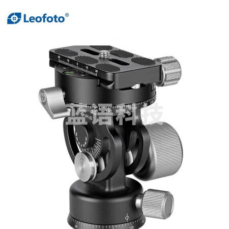 徕图（Leofoto）VH-20 分度盘全景夹座二维云台适合独脚架长焦视频拍摄